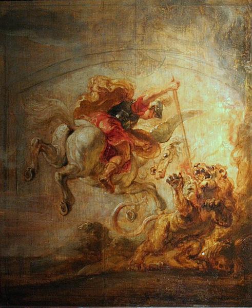 Peter Paul Rubens Pegasus and Chimera